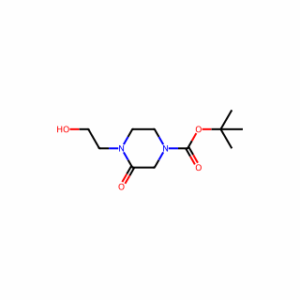 tert-Butyl 4-(2-hydroxyethyl)-3-oxopiperazine-1-carboxylate
