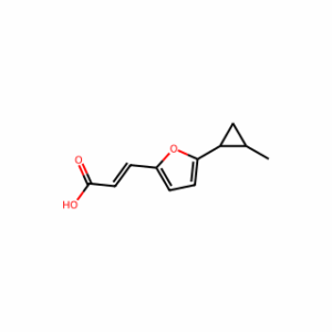 (2E)-3-[5-(2-METHYLCYCLOPROPYL)FURAN-2-YL]PROP-2-ENOIC ACID