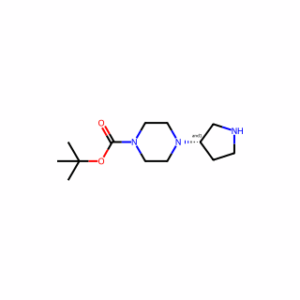 tert-Butyl 4-(pyrrolidin-3-yl)piperazine-1-carboxylate