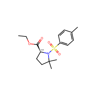 Ethyl 5,5-dimethyl-1-tosylpyrrolidine-2-carboxylate