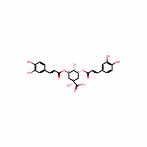 (1α,3R,4α,5R)-3,5-Bis(((E)-3-(3,4-dihydroxyphenyl)acryloyl)oxy)-1,4-dihydroxycyclohexanecarboxylic acid
