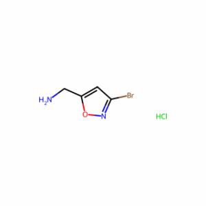 (3-Bromoisoxazol-5-yl)methanamine hydrochloride
