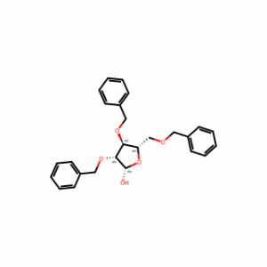 β-L-Arabinofuranose, 2,3,5-tris-O-(phenylmethyl)-