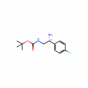 tert-Butyl N-[2-amino-2-(4-fluorophenyl)ethyl]carbamate