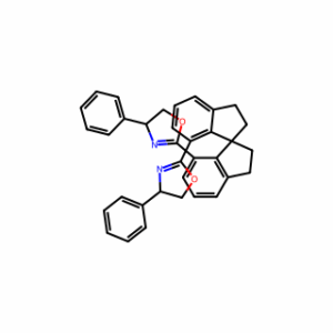 (4S,4′S)-2,2′-[(1S)-2,2′,3,3′-Tetrahydro-1,1′-spirobi[1H-indene]-7,7′-diyl]bis[4,5-dihydro-4-phenyloxazole]