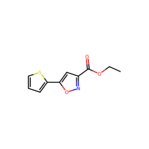 Ethyl 5-(thiophen-2-yl)isoxazole-3-carboxylate