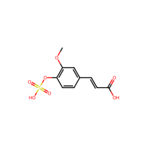 Ferulic acid 4-O-sulfate