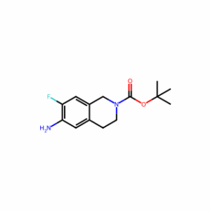 tert-Butyl 6-amino-7-fluoro-3,4-dihydroisoquinoline-2(1H)-carboxylate