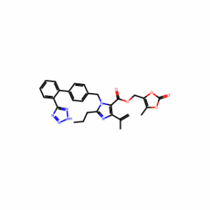 (5-Methyl-2-oxo-1,3-dioxol-4-yl)methyl 1-((2′-(2H-tetrazol-5-yl)-[1,1′-biphenyl]-4-yl)methyl)-4-(prop-1-en-2-yl)-2-propyl-1H-imidazole-5-carboxylate