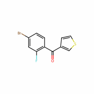 (4-Bromo-2-fluorophenyl)-3-thienylmethanone
