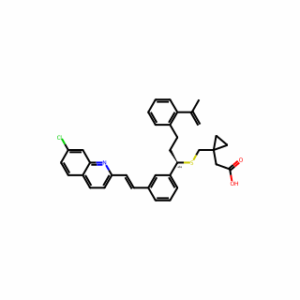 (R,E)-2-(1-(((1-(3-(2-(7-Chloroquinolin-2-yl)vinyl)phenyl)-3-(2-(prop-1-en-2-yl)phenyl)propyl)thio)methyl)cyclopropyl)acetic acid