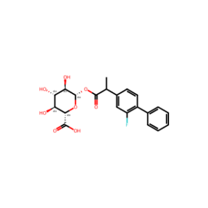 Flurbiprofen Acyl-b-D-glucuronide (Mixture of Diastereomers)