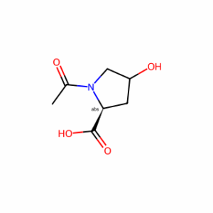(2S)-1-acetyl-4-hydroxypyrrolidine-2-carboxylic acid