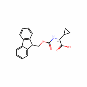 (R)-2-((((9H-Fluoren-9-yl)methoxy)carbonyl)amino)-2-cyclopropylacetic acid
