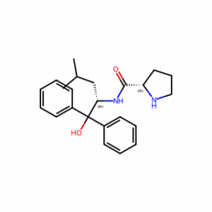 (2S)-N-[(1S)-1-(Hydroxydiphenylmethyl)-3-methylbutyl]-2-pyrrolidinecarboxamide