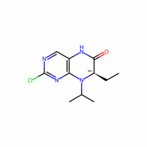 (R)-2-Chloro-7-ethyl-8-isopropyl-7,8-dihydropteridin-6(5H)-one