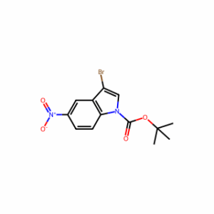 tert-Butyl 3-bromo-5-nitro-1H-indole-1-carboxylate