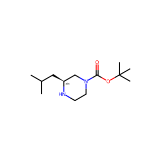 (S)-tert-Butyl 3-isobutylpiperazine-1-carboxylate