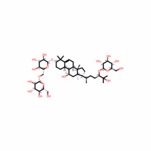 (3β,9β,10α,11α,24R)-24-(β-D-Glucopyranosyloxy)-11,25-dihydroxy-9-methyl-19-norlanost-5-en-3-yl 6-O-β-D-glucopyranosyl-β-D-glucopyranoside