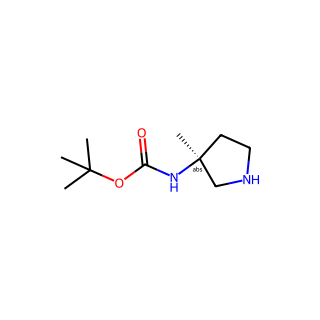 (S)-tert-Butyl (3-methylpyrrolidin-3-yl)carbamate