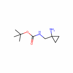 tert-butyl ((1-aMinocyclopropyl)Methyl)carbaMate