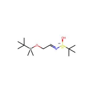 (S,E)-N-(2-((tert-Butyldimethylsilyl)oxy)ethylidene)-2-methylpropane-2-sulfinamide