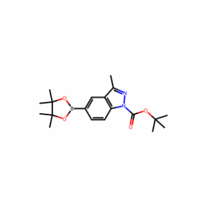 tert-Butyl 3-methyl-5-(4,4,5,5-tetramethyl-1,3,2-dioxaborolan-2-yl)-1H-indazole-1-carboxylate