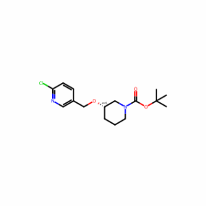 tert-Butyl 3-((6-chloropyridin-3-yl)methoxy)piperidine-1-carboxylate