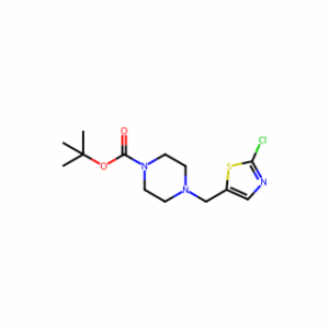 tert-Butyl 4-((2-chlorothiazol-5-yl)methyl)piperazine-1-carboxylate