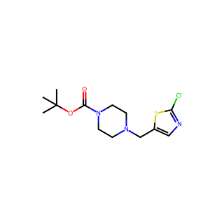 tert-Butyl 4-((2-chlorothiazol-5-yl)methyl)piperazine-1-carboxylate