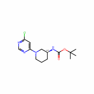 tert-Butyl (1-(6-chloropyrimidin-4-yl)piperidin-3-yl)carbamate