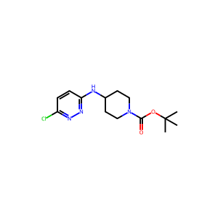 tert-Butyl 4-((6-chloropyridazin-3-yl)amino)piperidine-1-carboxylate