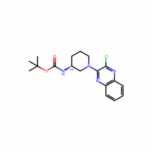 tert-Butyl (1-(3-chloroquinoxalin-2-yl)piperidin-3-yl)carbamate
