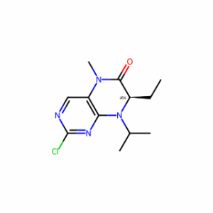 (R)-2-Chloro-7-ethyl-8-isopropyl-5-methyl-7,8-dihydropteridin-6(5H)-one