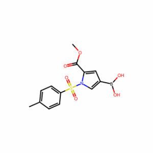 (5-(Methoxycarbonyl)-1-tosyl-1H-pyrrol-3-yl)boronic acid