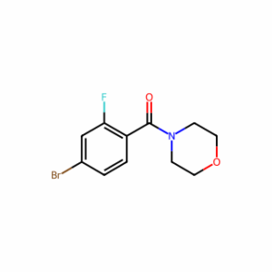 (4-Bromo-2-fluorophenyl)(morpholino)methanone