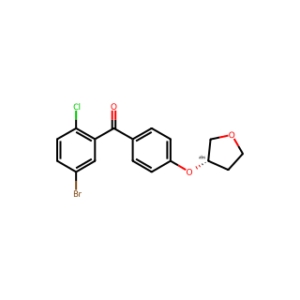 (S)-(5-Bromo-2-chlorophenyl)(4-((tetrahydrofuran-3-yl)oxy)phenyl)methanone