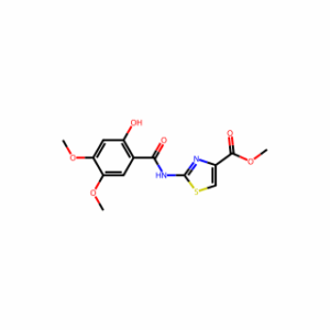 Methyl 2-(2-hydroxy-4,5-dimethoxybenzamido)thiazole-4-carboxylate