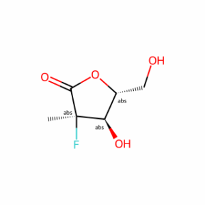 (3R,4R,5R)-3-Fluoro-4-hydroxy-5-(hydroxymethyl)-3-methyldihydrofuran-2(3H)-one