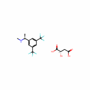 (R)-1-(3,5-Bis(trifluoromethyl)phenyl)-N-methylethanamine (S)-2-Hydroxysuccinate