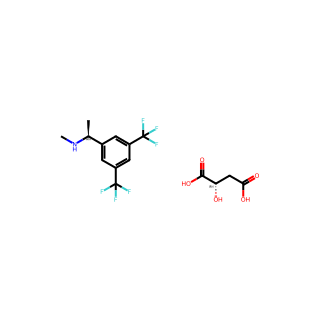 (R)-1-(3,5-Bis(trifluoromethyl)phenyl)-N-methylethanamine (S)-2-Hydroxysuccinate