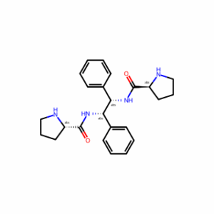 (2S,2′S)-N,N′-((1S,2S)-1,2-Diphenylethane-1,2-diyl)bis(pyrrolidine-2-carboxamide)