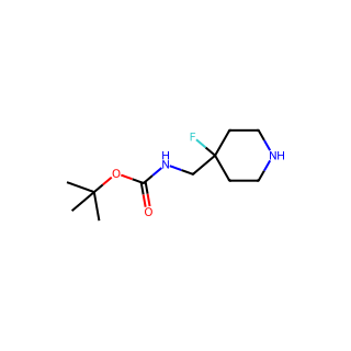 Tert-Butyl ((4-Fluoropiperidin-4-Yl)Methyl)Carbamate