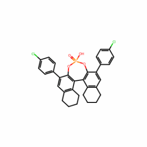 (11bR)-2，6-Bis(4-chlorophenyl)-8，9，10，11，12，13，14，15-octahydro-4-hydroxy-4-oxide-dinaphtho[2，1-d:1′，2′-f][1，3，2]dioxaphosphepin