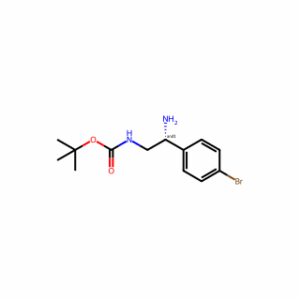 tert-Butyl (2-amino-2-(4-bromophenyl)ethyl)carbamate