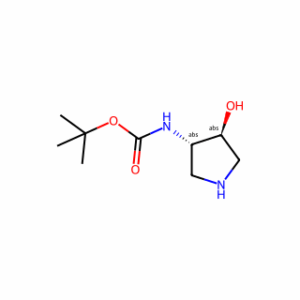 tert-Butyl ((3S,4S)-4-hydroxypyrrolidin-3-yl)carbamate