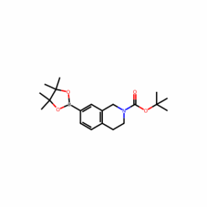 tert-Butyl 7-(4,4,5,5-tetramethyl-1,3,2-dioxaborolan-2-yl)-3,4-dihydroisoquinoline-2(1H)-carboxylate