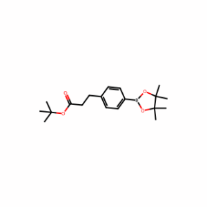 tert-Butyl 3-(4-(4,4,5,5-tetramethyl-1,3,2-dioxaborolan-2-yl)phenyl)propanoate