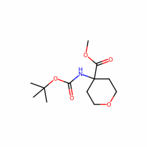 TERT-BUTYL 4-(METHOXYCARBONYL)-TETRAHYDRO-2H-PYRAN-4-YLCARBAMATE