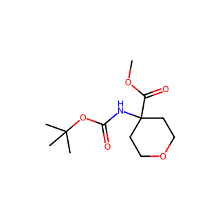 TERT-BUTYL 4-(METHOXYCARBONYL)-TETRAHYDRO-2H-PYRAN-4-YLCARBAMATE